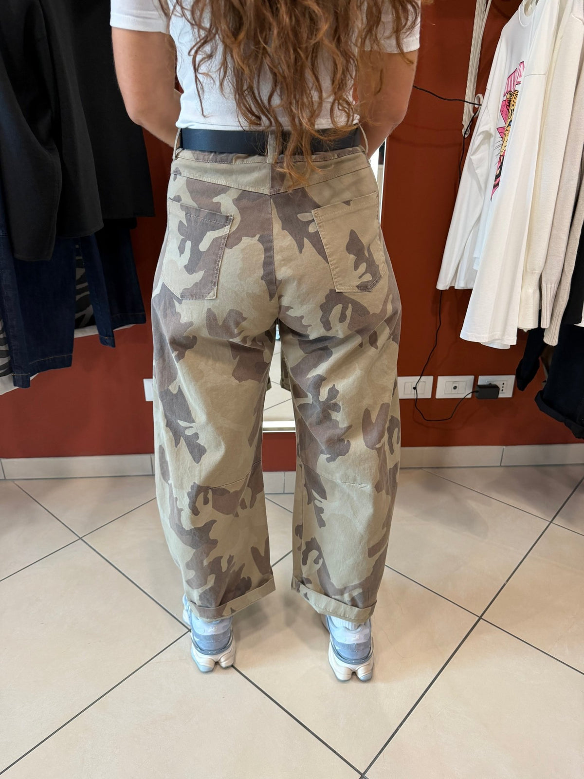 Denim barrel camouflage- Susymix - Rocknroll Atelier
