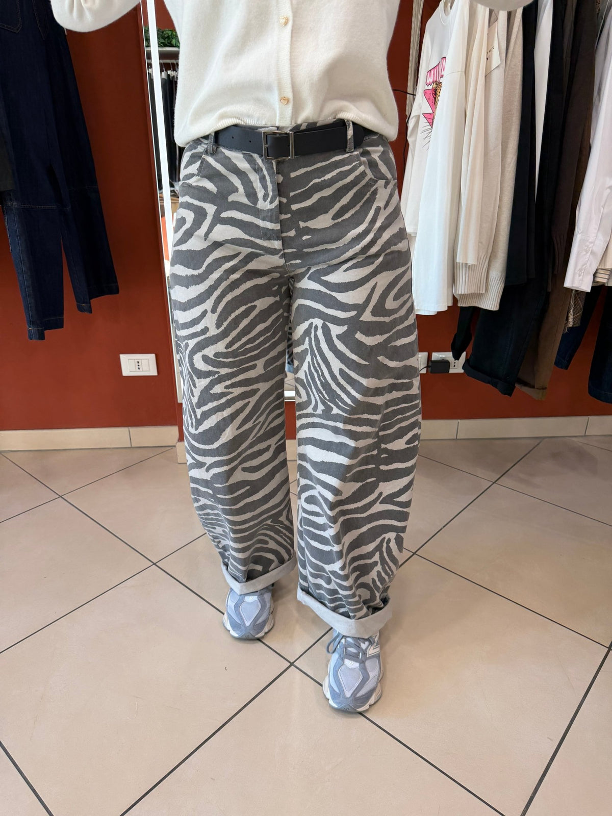 Denim Barrel zebrato- Susymix - Rocknroll Atelier