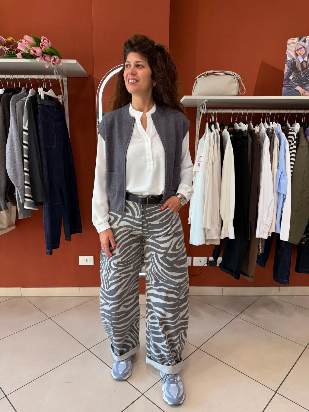 Denim Barrel zebrato- Susymix - Rocknroll Atelier