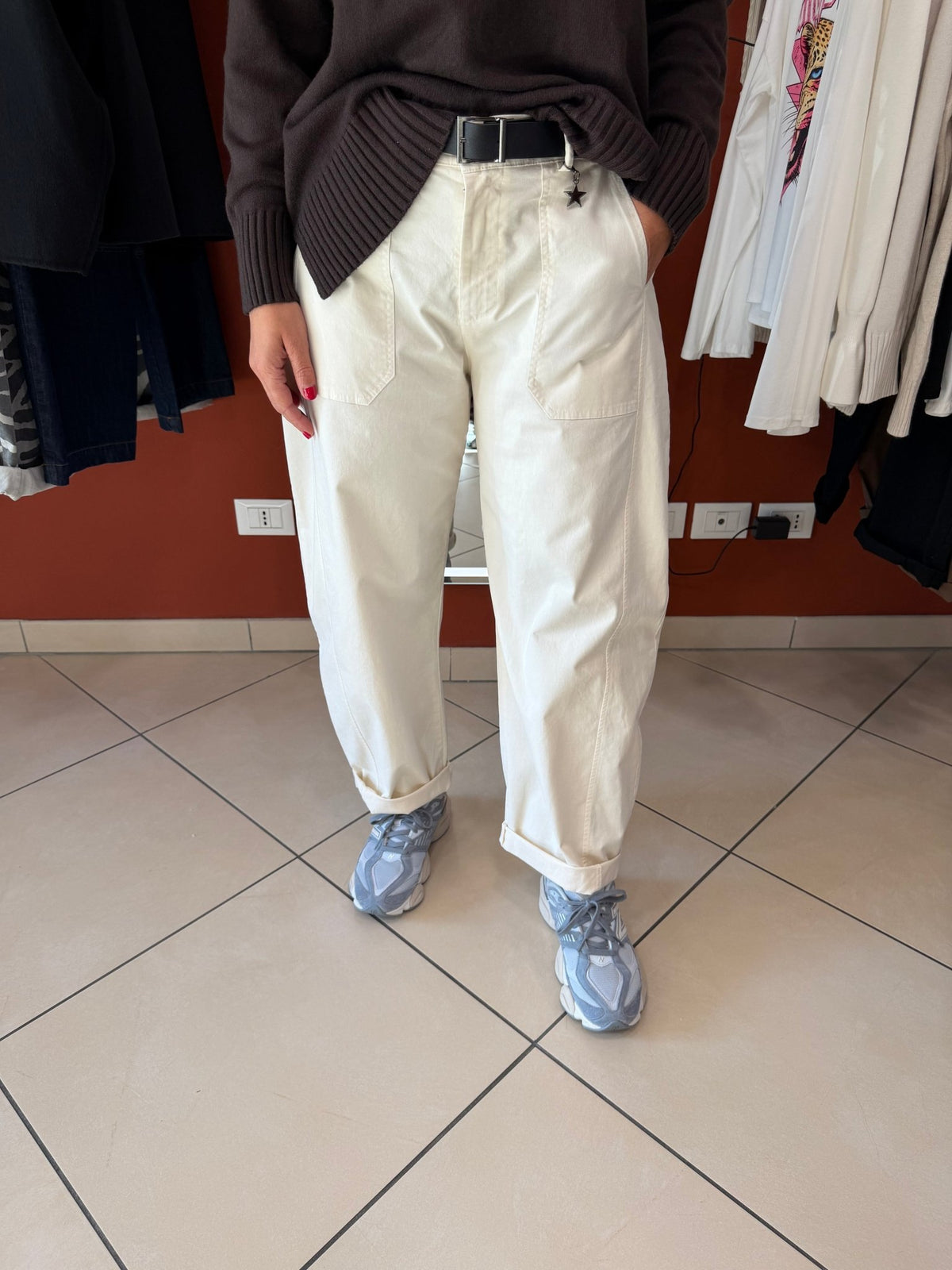 Pantalone stellina in tessuto - Susymix - Rocknroll Atelier
