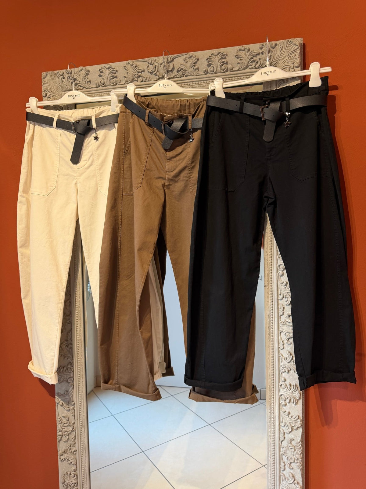 Pantalone stellina in tessuto - Susymix - Rocknroll Atelier