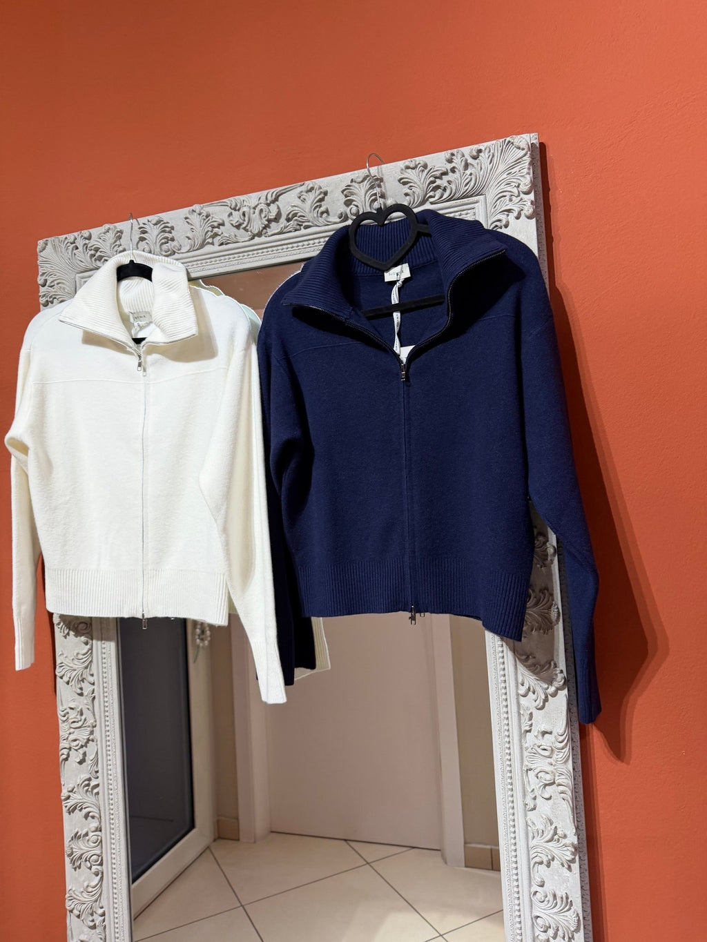 Pullover collo alto con zip- Susymix - Rocknroll Atelier